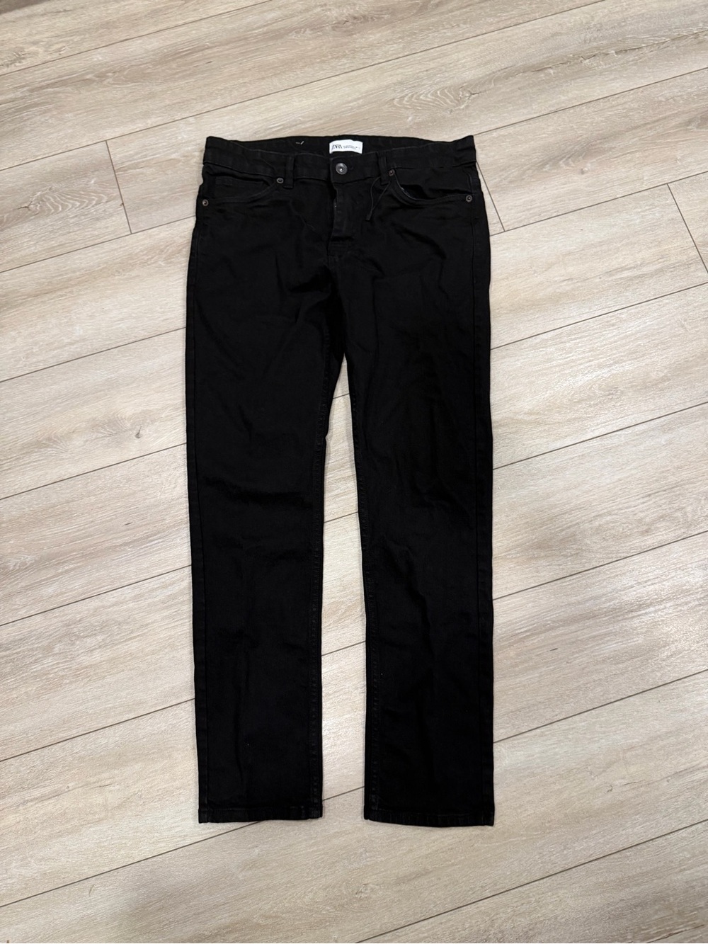 Zara Black Slim Straight Men's Jeans